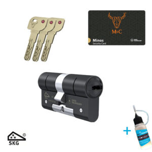 Cilinderslot M&C Minos zwart