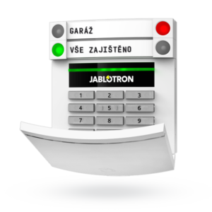 Bedraad bedienpaneel met toetsenbord en RFID lezer