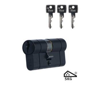 Iseo F6 extra S cilinder zwart