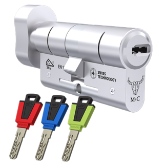 Knopcilinder M&C Color+