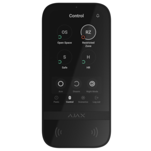 Ajax touchscreen