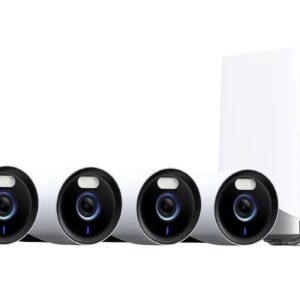 Eufy E330 4-pack cameraset (WIFI vaste voeding) met Homebase 3
