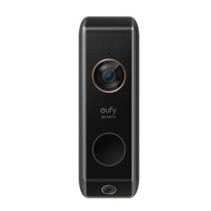 Eufy Videodeurbel Dual 2 Pro Add-on, 2K resolutie, oplaadbare batterij, uitbreiding op Homebase
