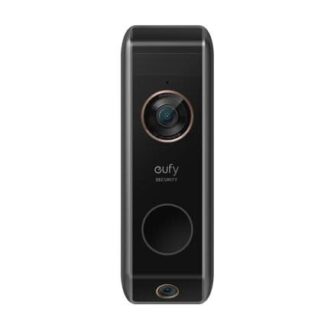 Eufy Videodeurbel Dual 2 Pro Add-on, 2K resolutie, oplaadbare batterij, uitbreiding op Homebase