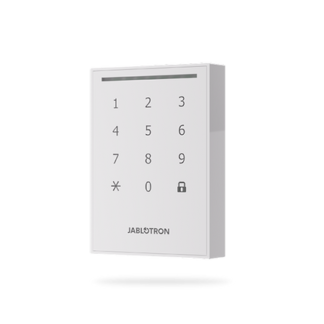 Jablotron JA-121E-WH buiten bediendeel met lezer wit