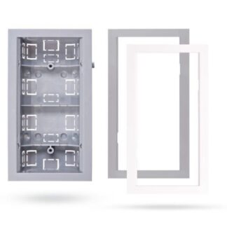 Jablotron JA-193PL-F-M-G, grijze frame tbv montagebox draadloze Designline PIR