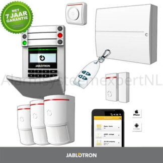 Jablotron JA103KR zonder GSM module + LAN Draadloos alarmsysteem KIT (C)